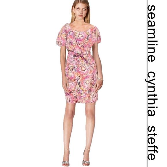 Seamline Cynthia Steffe Faux Wrap Dress - Picture 1 of 7